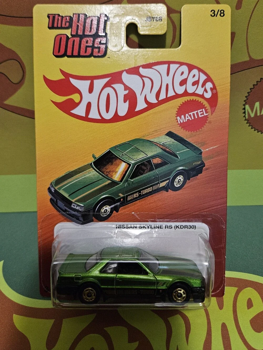 HotWheels Nissan Skyline RS (KDR30) - Metallic Green